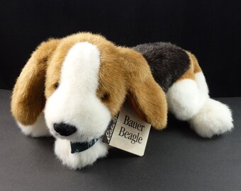 stuffed beagle toy