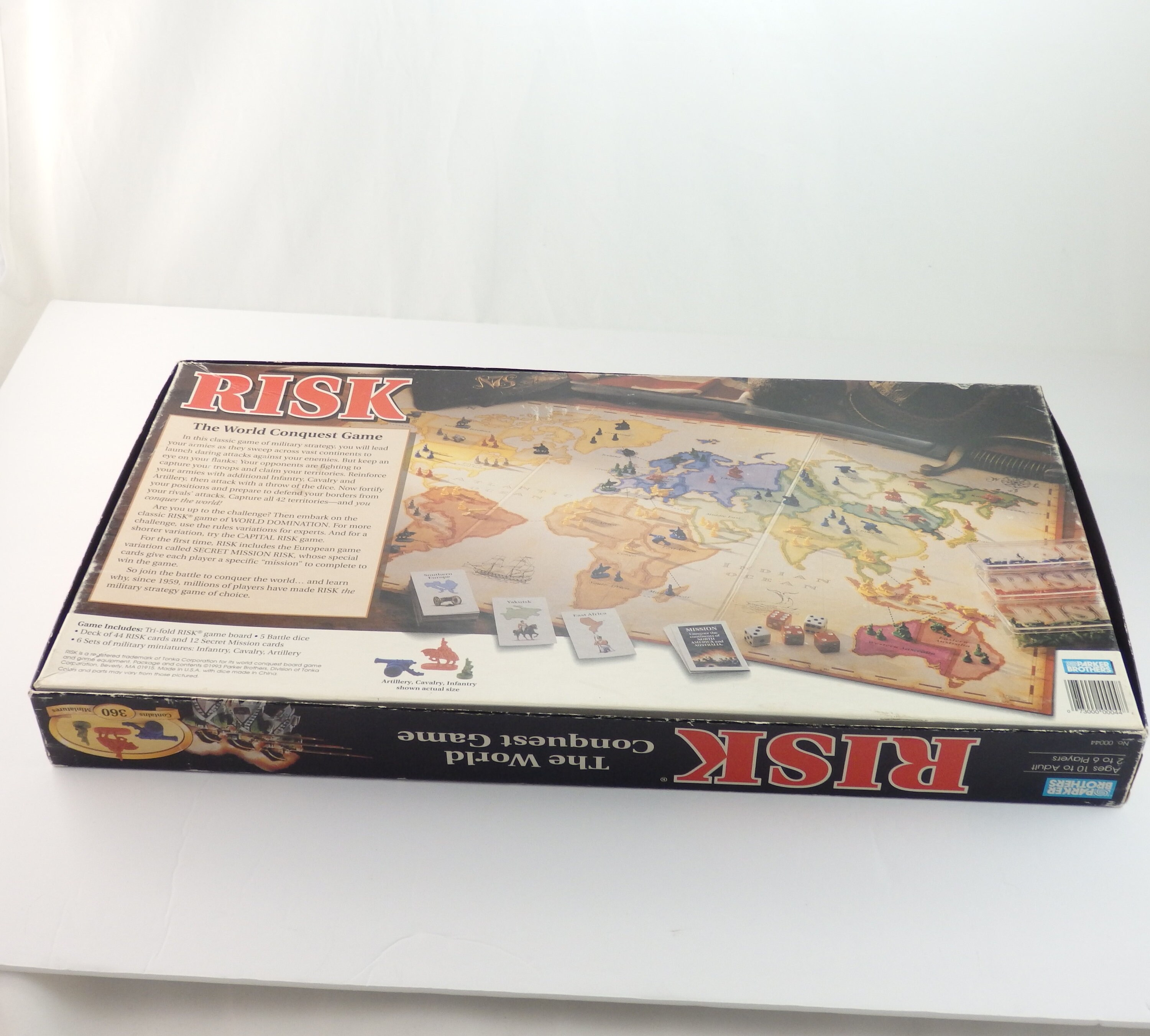Vintage Risk Game 1993 Parker Brothers World Conquest Risk - Etsy India
