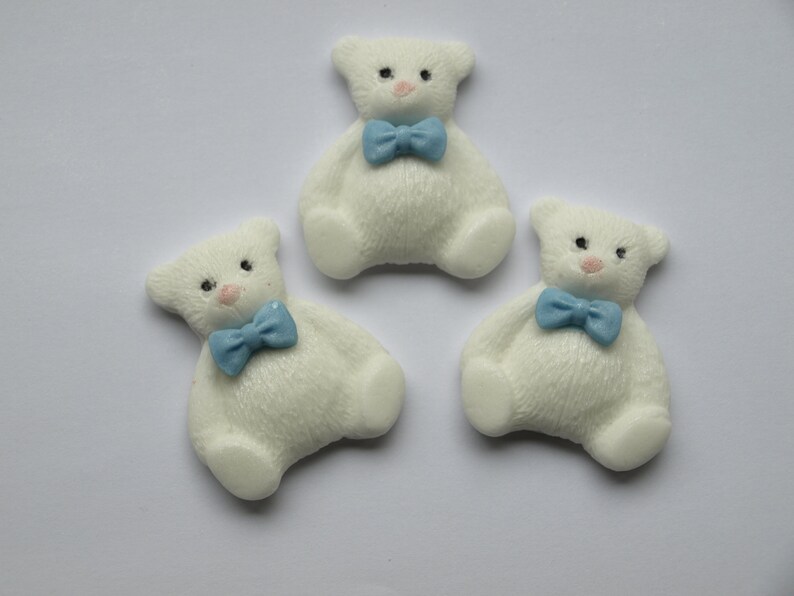 Baby Boy Edible Cupcake Toppers Baby Shower Cake Topper