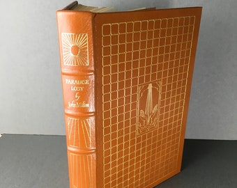 John Milton/Paradise Lost/1976/Easton Press/Epic Poem/English Classic/Classic Literature/English Literature/Decorative Book/Christian Book