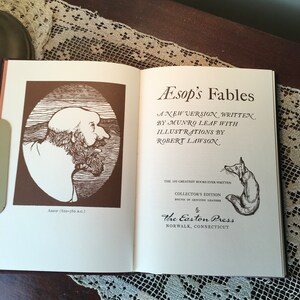Easton Press Aesop's Fables: Leather-Bound Collector's Edition, 1979 bild 2