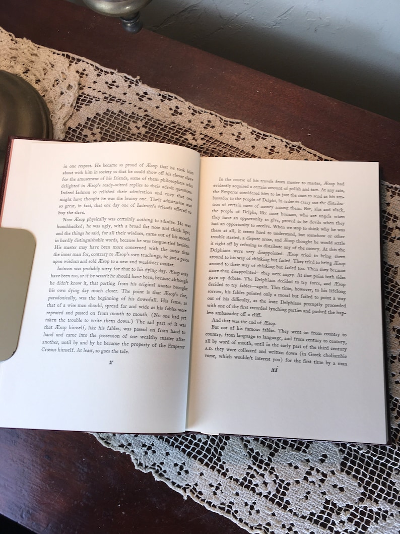 Easton Press Aesop's Fables: Leather-Bound Collector's Edition, 1979 bild 8