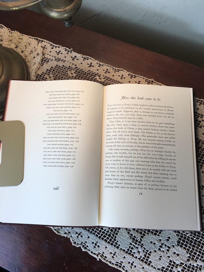 Easton Press Aesop's Fables: Leather-Bound Collector's Edition, 1979 bild 7