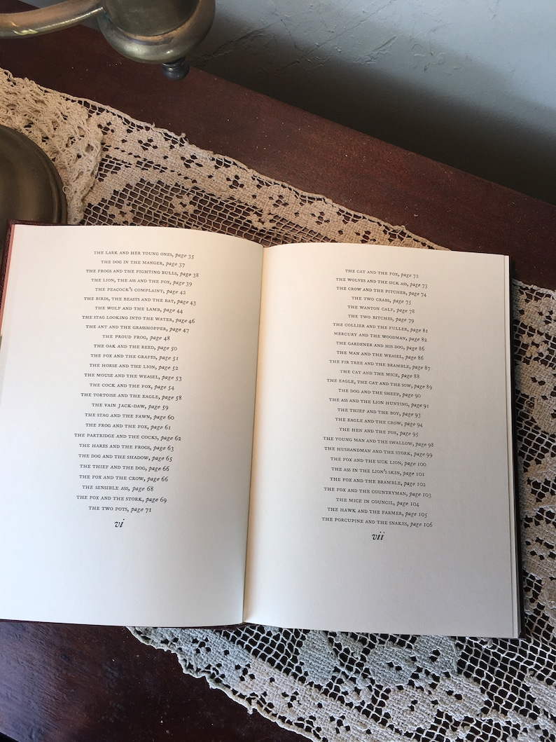 Easton Press Aesop's Fables: Leather-Bound Collector's Edition, 1979 bild 6