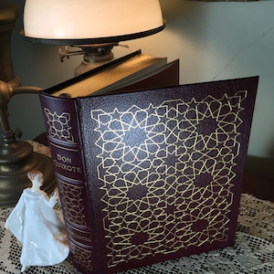Don Quixote, Miguel de Cervantes Saavedra, 1979, Easton Press, Spanish Classic, Classic Literature, Adventure Novel, Historical Novel