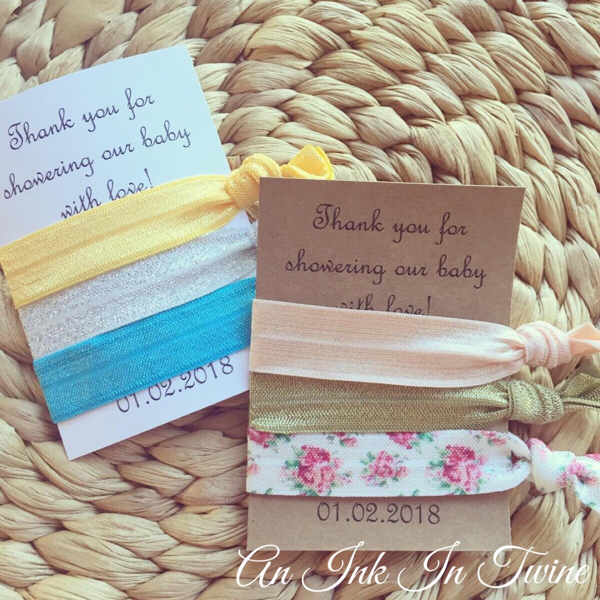 unisex baby shower favours
