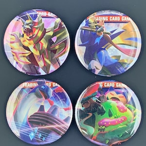 PKMN Schwert & Schild Basis Set Pack Wrapper Buttons/Pins (2,25&quot;)