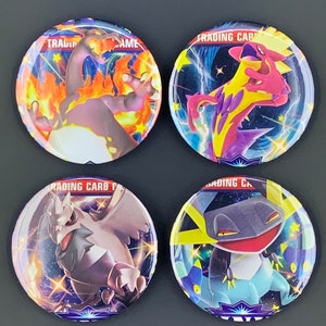 PKMN Shining Fates Pack Wrapper Buttons/Pins (2.25&quot;)