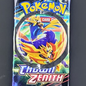 Botões/alfinetes de embalagem PKMN Crown Zenith Pack (2,25")