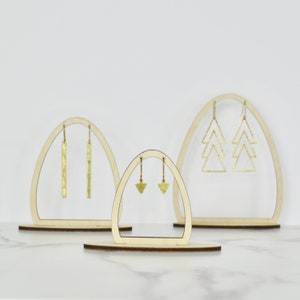 Earring Display Stand - Set of Three - Arches