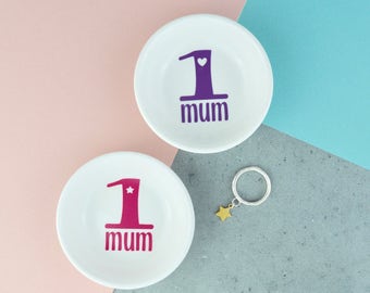 Mini Ring Dish - No 1 Mum