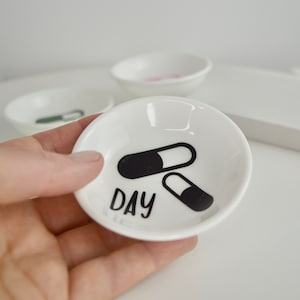 Pill and tablet Dish - Personalised or AM / PM