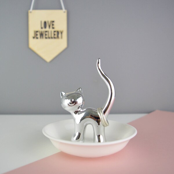 Ceramic Cat Dish Etsy