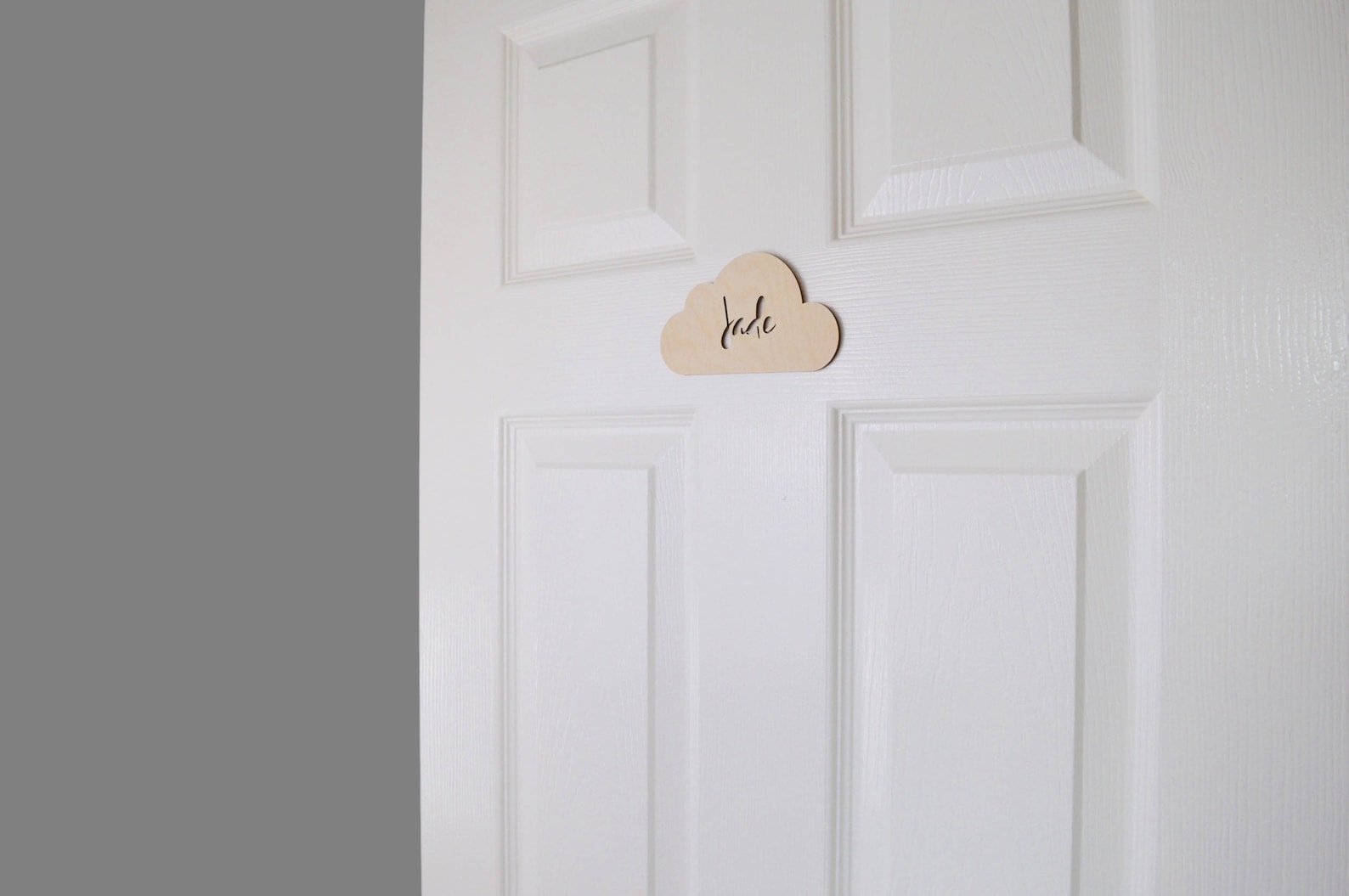 personalised ballerina door sign - ballet shoes - nursery door plaque - wooden name plaque - children's decor - girls room -