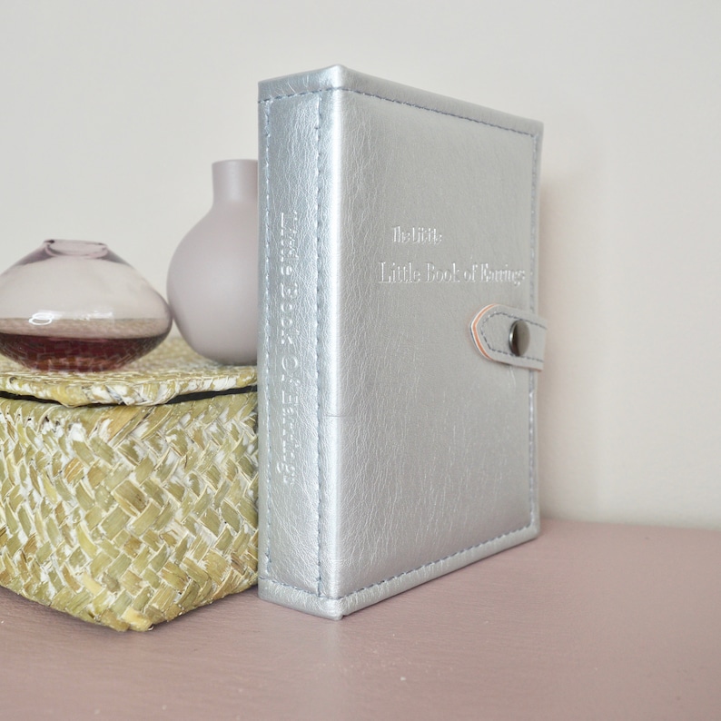 Earring Storage Book TRAVEL Jewellery Wrap Store Earrings Etsy UK