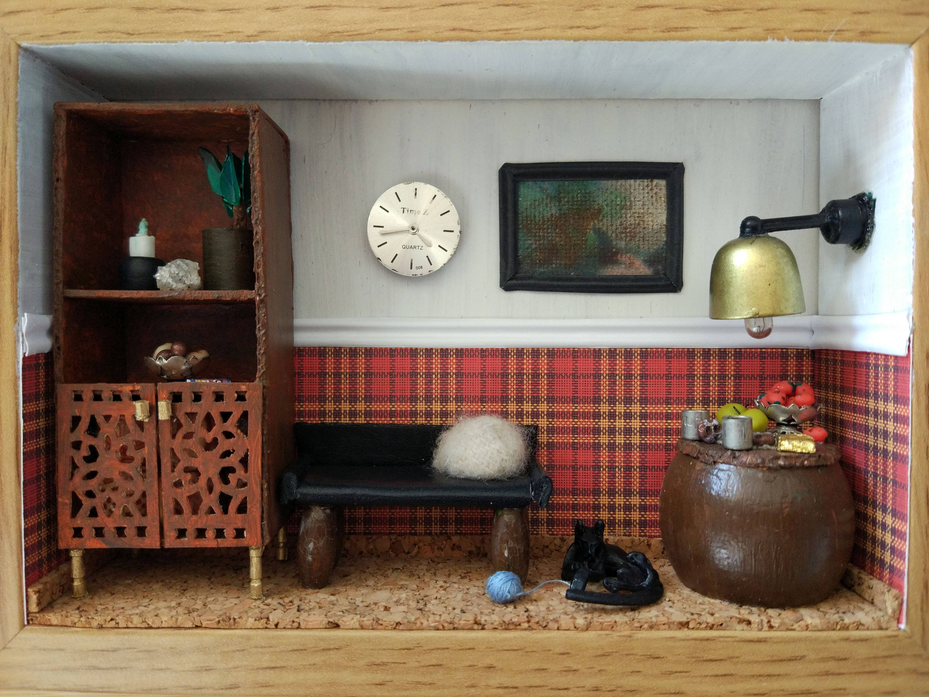 Shadow Box Miniature Box Art Display Box Miniature Shelf Etsy