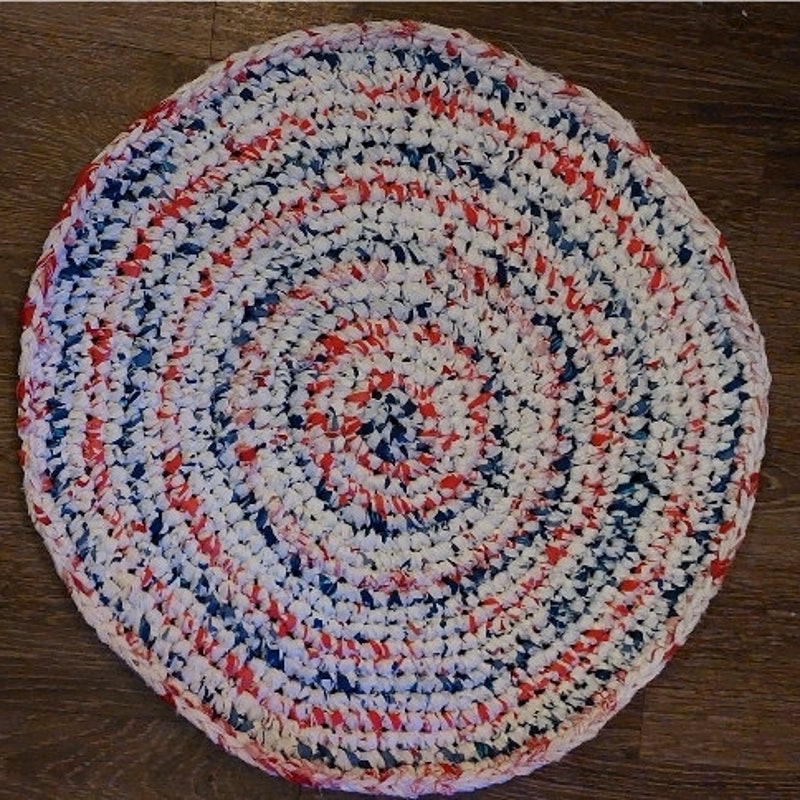 Upcycled Rag Rug - Etsy