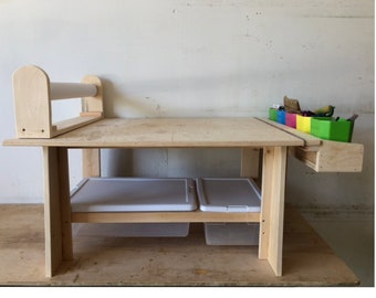 childrens art table