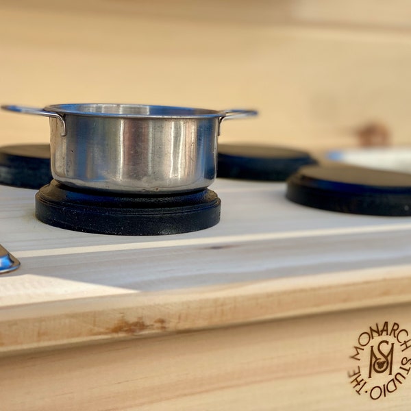 Mud Kitchen burners