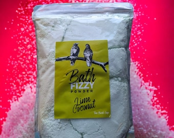 XL Fizzy Bath Powder Lime & Coconut