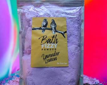 XL Fizzy Bath Powder Lavender Lemon