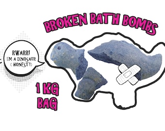 Sad Broken Bath Bombs 1 kg Bag