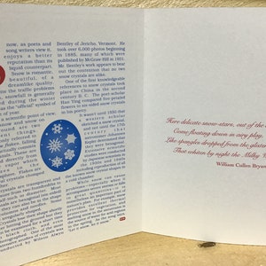 25 Christmas Story Cards Snowflakes, Winters magic image 2