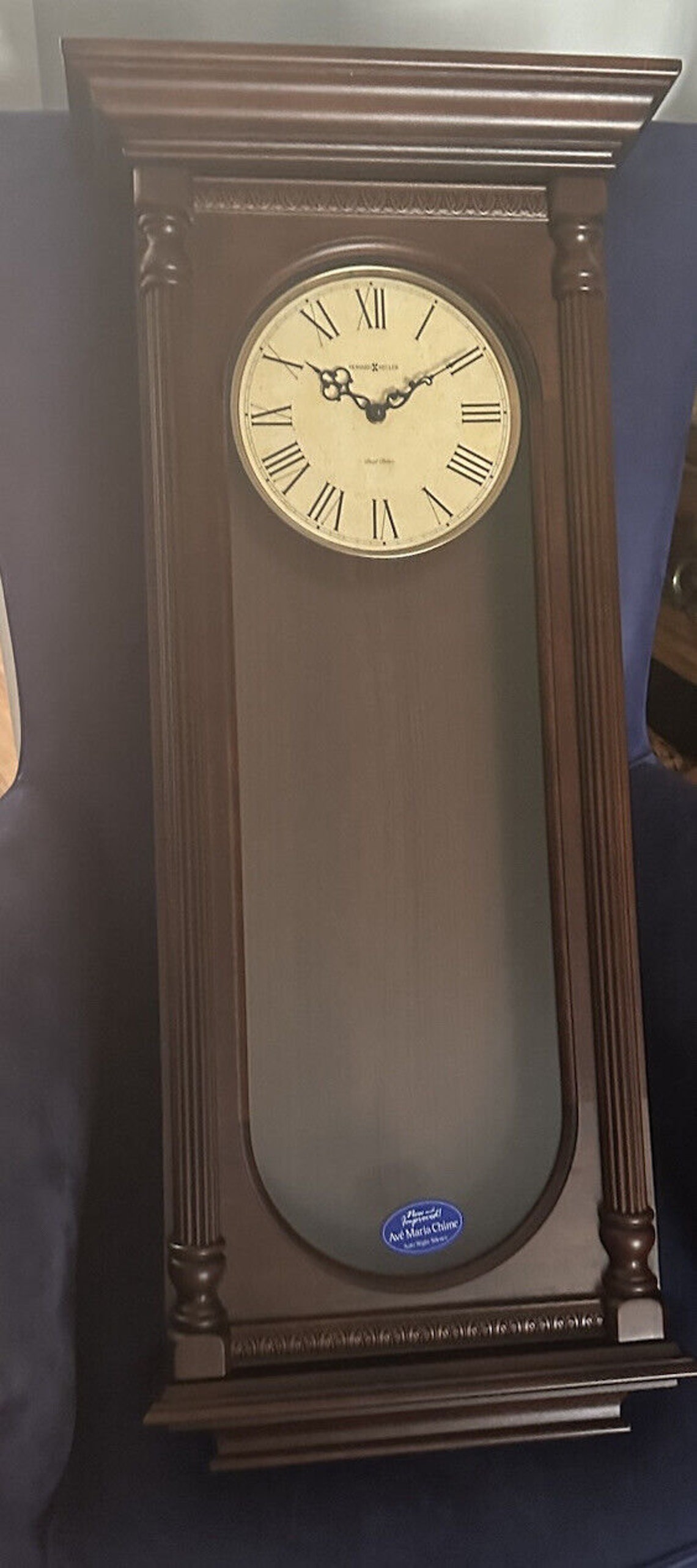 Howard Miller Helmsley Wall Clock Model 620192 Brass Pendulum Etsy