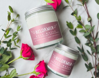 Rose Water Soy Candle