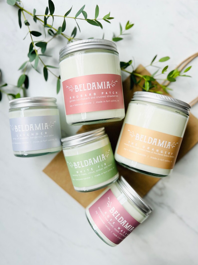 Lavender Soy Candle Etsy