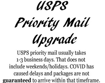 USPS Priority Mail Upgrade