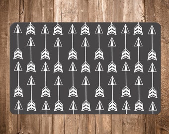 Arrow Rug - Nursery Rug - Woodland Rug - Grey Rug - Modern - Kids Room Decor - Baby Gift