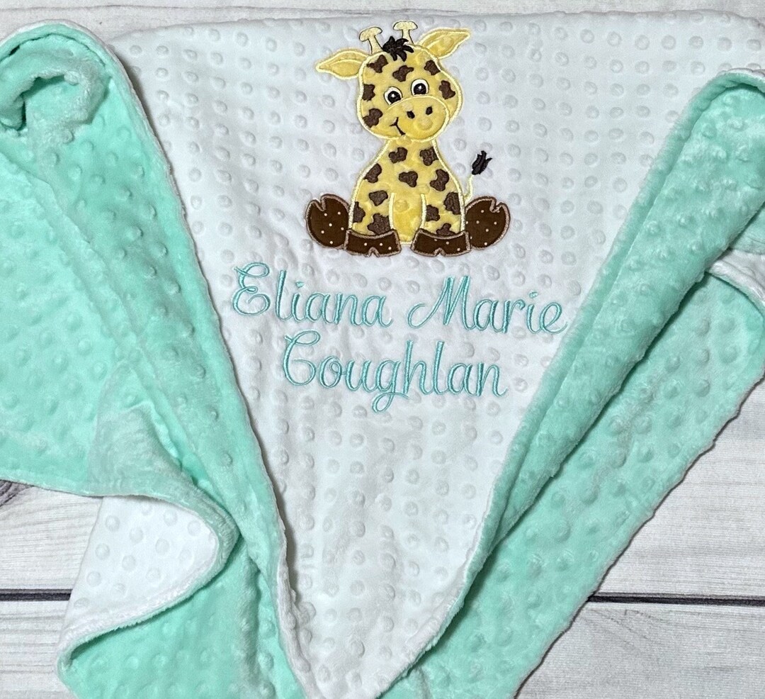 Kyte Printed Baby Blanket- Giraffe