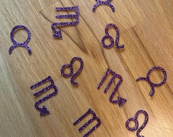 Custom Birthday Party Confetti | Big Three Zodiac | Astrology | Sun Moon Rising Sign Confetti