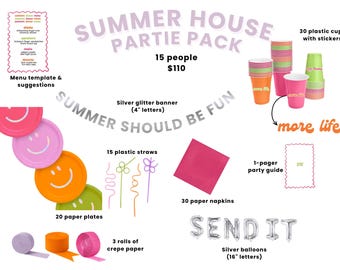 Summer House Bravo Party Pack | Birthday | Bachelorette