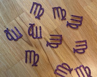 Birthday Party Virgo Confetti | Zodiac Astrology Confetti