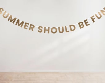 Summer House | Bravo | Bachelorette Birthday Party Glitter Banner