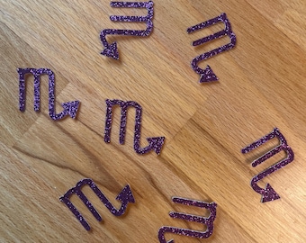 Birthday Party Scorpio Confetti | Zodiac Astrology Confetti