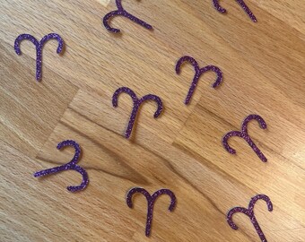 Birthday Party Aries Confetti | Zodiac Astrology Confetti