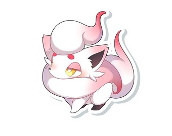 Hisuian Zorua Sticker