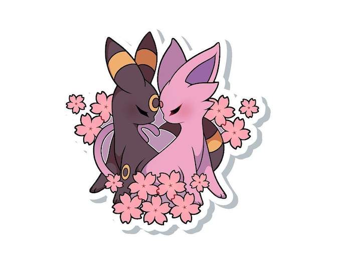 Umbreon Espeon Sticker