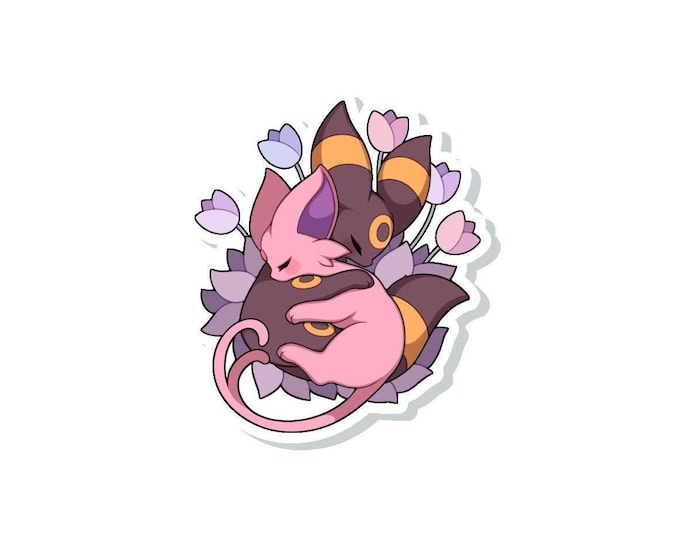 Umbreon Espeon Sticker