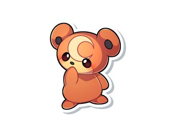 Teddiursa Sticker