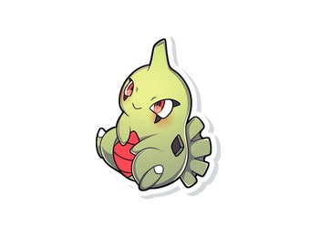 Larvitar Sticker