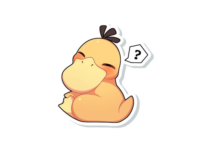 Psyduck Sticker