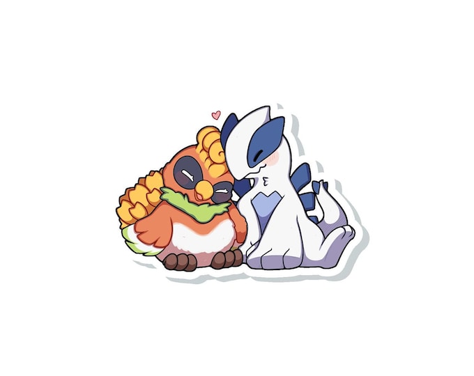 Ho-oh Lugia Sticker