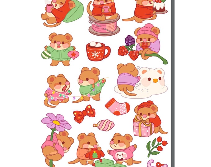 Dormouse Sticker Sheet