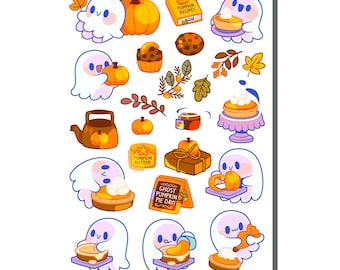Ghosties Sticker Sheet