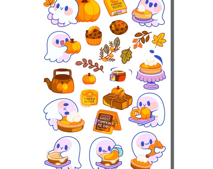 Ghosties Sticker Sheet