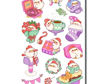 Chicken Sticker Sheet
